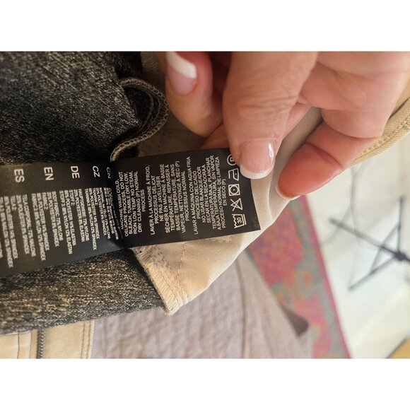 Kuhl Womens Trench Coat Size S Cream Softshell Two-tone Weave Performance - Picture 12 of 16